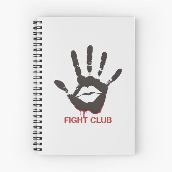 Item preview, Fight Club Handprint Lips Tyler Durden Cinema Art designed and sold by Enea Kelo.