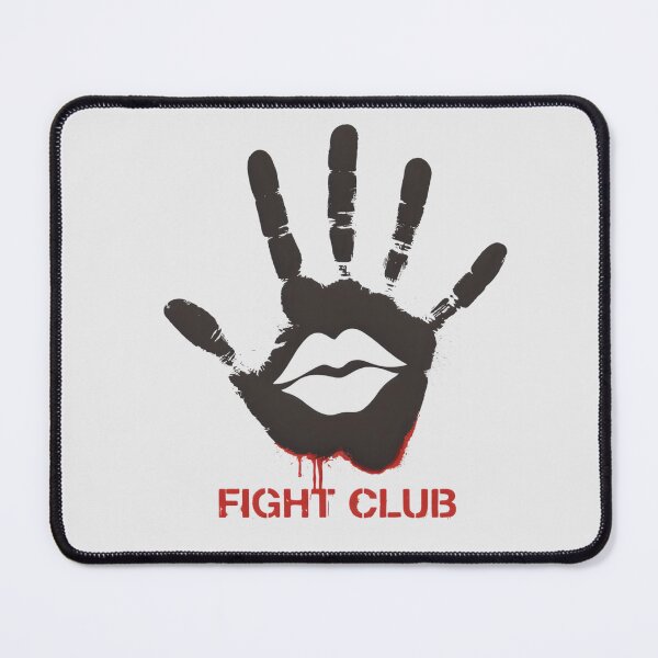Item preview, Fight Club Handprint Lips Tyler Durden Cinema Art designed and sold by Enea Kelo.