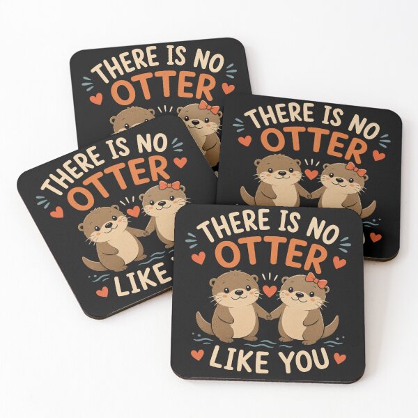 Item preview, There Is No Otter Like You Cute Funny Otter Love Design designed and sold by AMICO77.