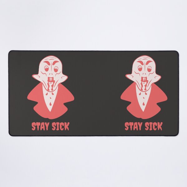 Item preview, Funny Nosferatu Stay Sick Gothic Illustration designed and sold by beboplab.