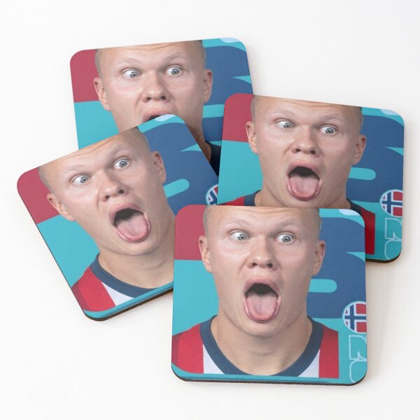 Item preview, PIPINI Erling Haaland - Novelty Football Sticker Design designed and sold by DZYONA.