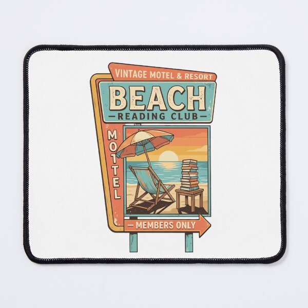 Item preview, Vintage Beach Book Lover Design designed and sold by urbinet.