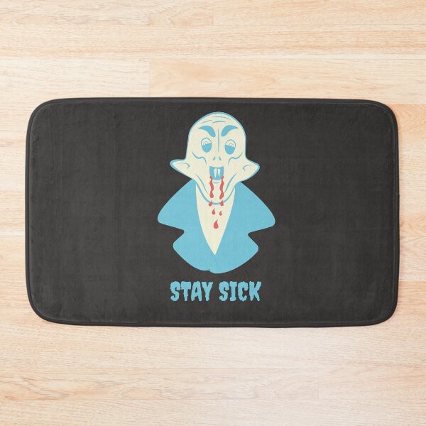 Item preview, Funny Nosferatu Stay Sick Gothic Illustration Blue Edition designed and sold by beboplab.