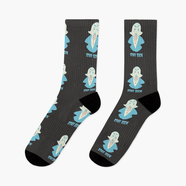Item preview, Funny Nosferatu Stay Sick Gothic Illustration Blue Edition designed and sold by beboplab.