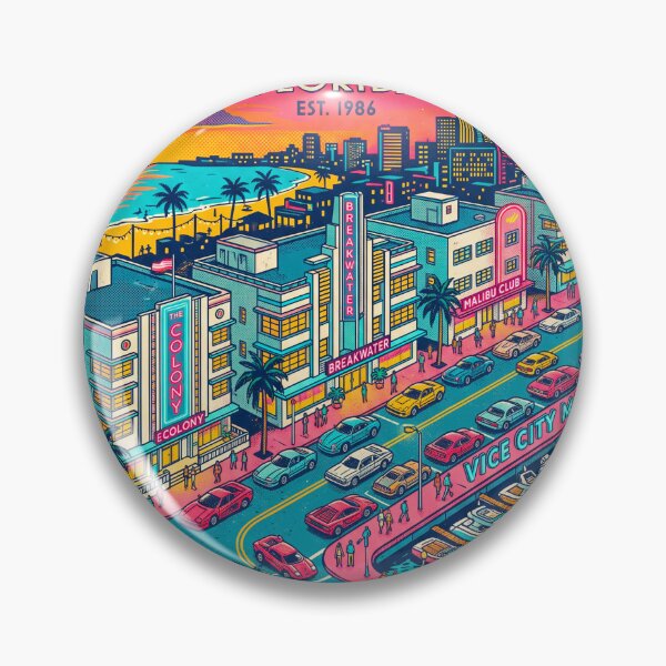 Item preview, VICE CITY — NEON PARADISE designed and sold by AtlasofLegends.
