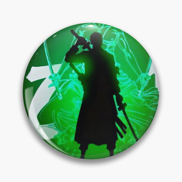 Item preview, Roronoa Zoro Green Aura designed and sold by PosterFuel.