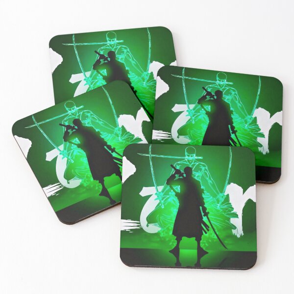 Item preview, Roronoa Zoro Green Aura designed and sold by PosterFuel.