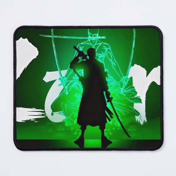 Item preview, Roronoa Zoro Green Aura designed and sold by PosterFuel.