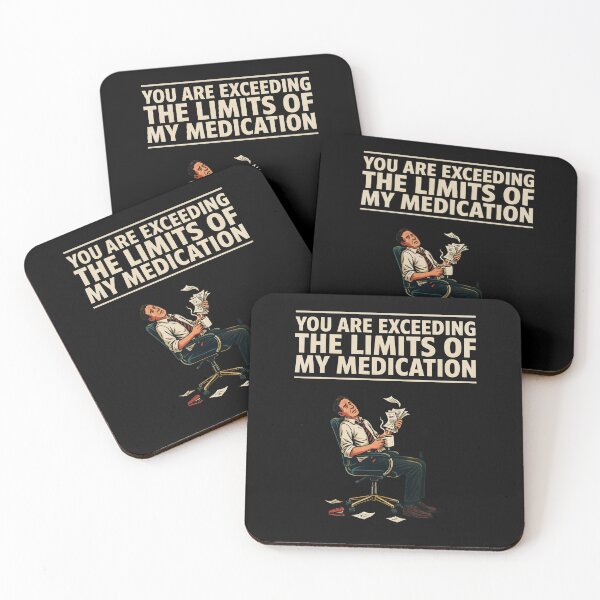 Item preview, You are Exceeding The Limits of My Medication Funny Humor for Sarcasm Lovers designed and sold by Redgiant87x.