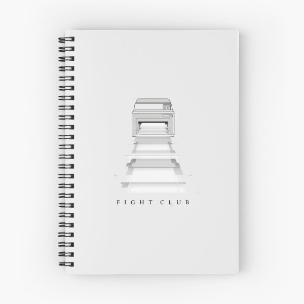 Item preview, Fight Club Office Printer Corporate Insomnia Art designed and sold by Enea Kelo.