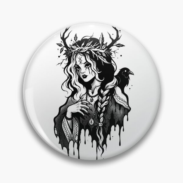 Item preview, Licho – Dark Slavic Tattoo designed and sold by feedmykraken.