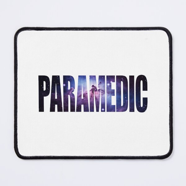 Item preview, Cosmic Paramedic - Galaxy Nebula EMT Typography designed and sold by Barkashow.