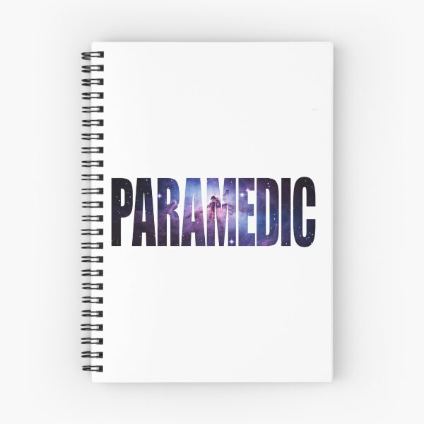 Item preview, Cosmic Paramedic - Galaxy Nebula EMT Typography designed and sold by Barkashow.