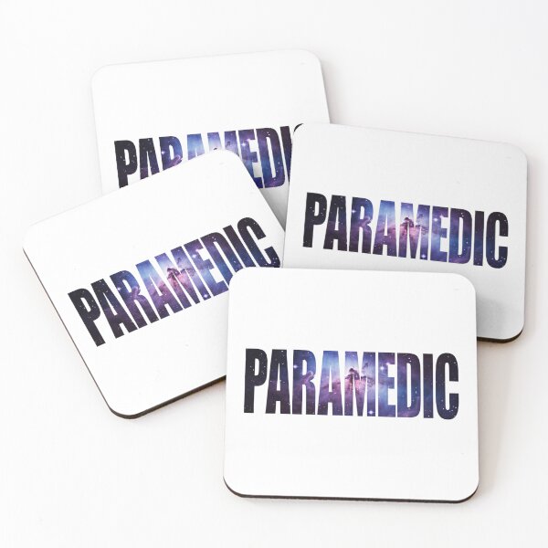 Item preview, Cosmic Paramedic - Galaxy Nebula EMT Typography designed and sold by Barkashow.