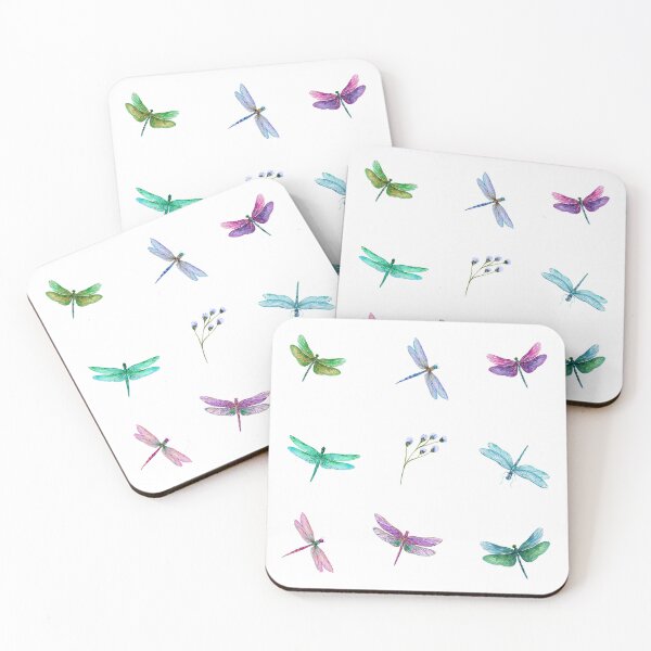 Item preview, Watercolor Dragonflies  designed and sold by silviaol.
