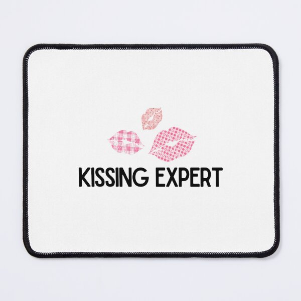 Item preview, Kissing Expert – Cute Lips Valentine Design designed and sold by luckyhue.