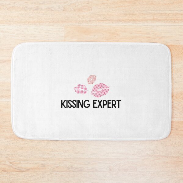 Item preview, Kissing Expert – Cute Lips Valentine Design designed and sold by luckyhue.