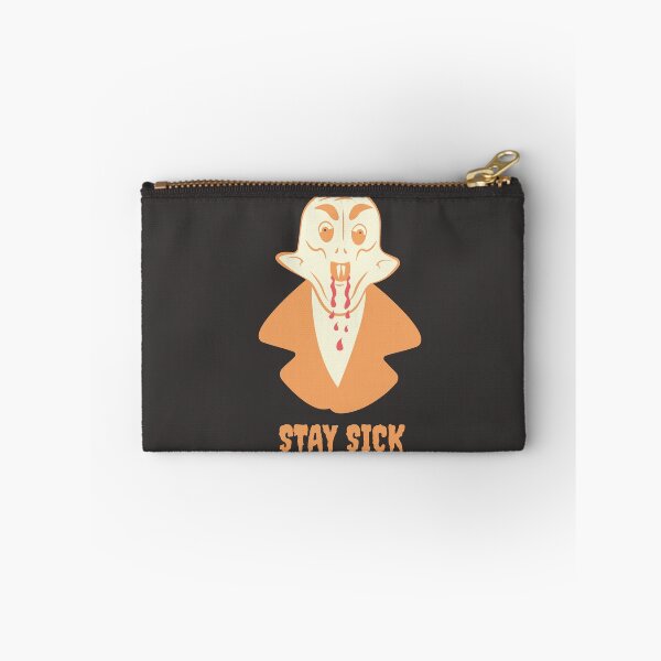 Item preview, Funny Nosferatu Stay Sick Gothic Illustration Orange Edition designed and sold by beboplab.