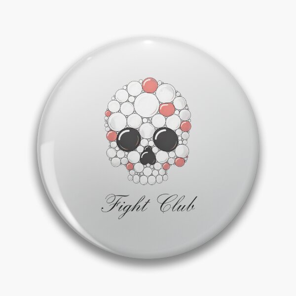 Item preview, Fight Club Soap Bubble Skull Cursive Script Art designed and sold by Enea Kelo.