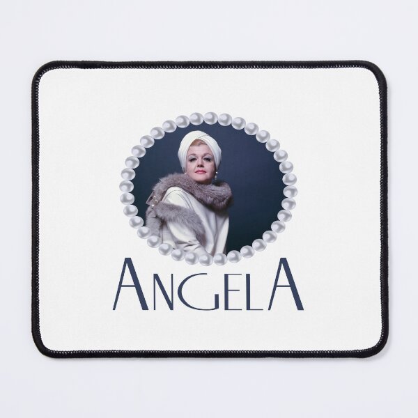 Item preview, Angela in Pearls (on White) designed and sold by PawsitiveMum3.