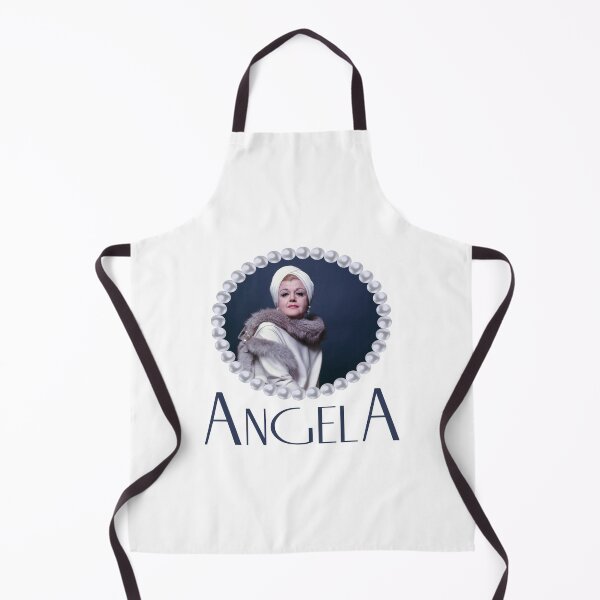 Item preview, Angela in Pearls (on White) designed and sold by PawsitiveMum3.