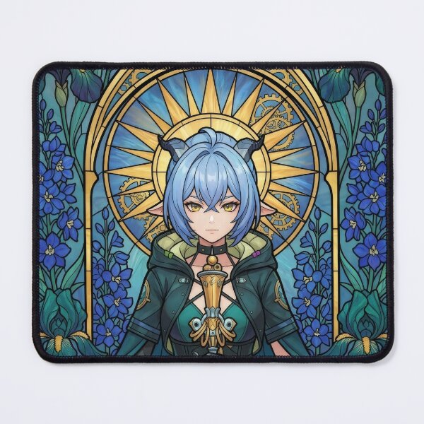 Item preview, Stained Glass Lucia Elowen designed and sold by Thunderbelts.