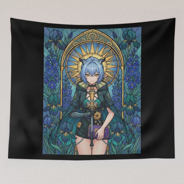 Item preview, Stained Glass Lucia Elowen designed and sold by Thunderbelts.