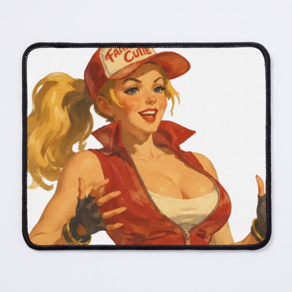 Item preview, Legendary Fighter Pin-Up | Vintage Retro Fighting Game Cosplay designed and sold by Cosplayvintage.