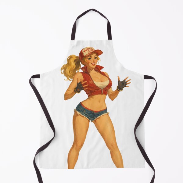 Item preview, Legendary Fighter Pin-Up | Vintage Retro Fighting Game Cosplay designed and sold by Cosplayvintage.