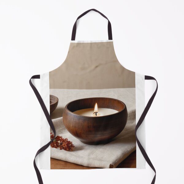 Item preview, Interior - Wooden Craft and Candle, Wabi-Sabi Atmosphere designed and sold by Reverso-Design.