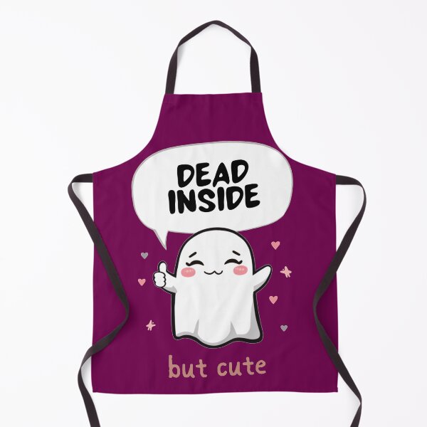 Item preview, Dead Inside But Cute Kawaii Geist Dark Humor Ironie designed and sold by The Fine Print by BassAddict.
