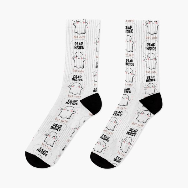 Item preview, Dead Inside But Cute Kawaii Geist Dark Humor Ironie designed and sold by The Fine Print by BassAddict.