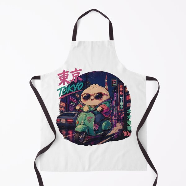 Item preview, Retro 90s Anime Tokyo Neon Bao/ Dumpling designed and sold by Hooi-Boon-Sin.