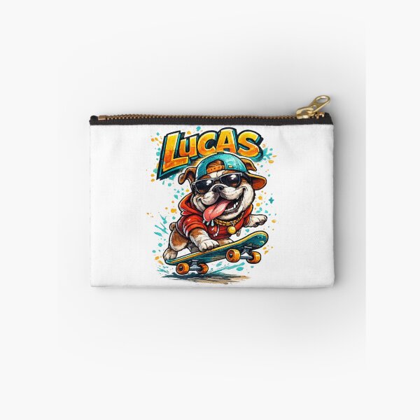 Item preview, Lucas – Cool Cartoon Name Mascot Sticker designed and sold by AlexLineArt.