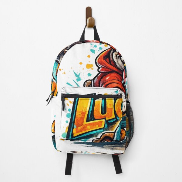 Item preview, Lucas – Cool Cartoon Name Mascot Sticker designed and sold by AlexLineArt.