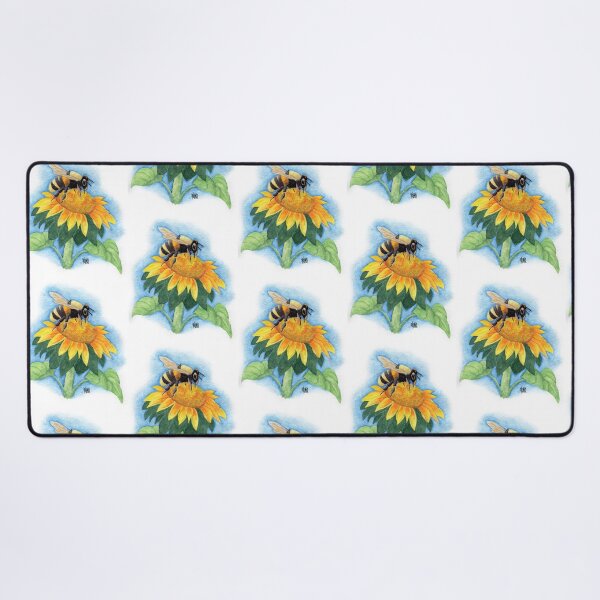 Item preview, HONEYBEE ON SUNFLOWER designed and sold by Jesus Vichareli.