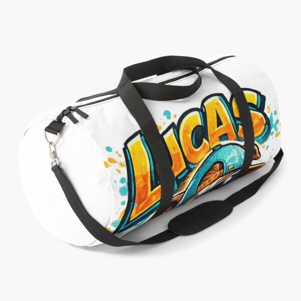 Item preview, Lucas – Cool Cartoon Name Mascot Sticker designed and sold by AlexLineArt.
