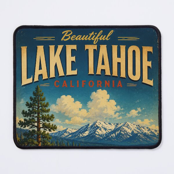 Item preview, Lake Tahoe California Travel Poster designed and sold by digital-savant.