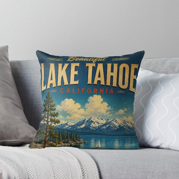 Item preview, Lake Tahoe California Travel Poster designed and sold by digital-savant.
