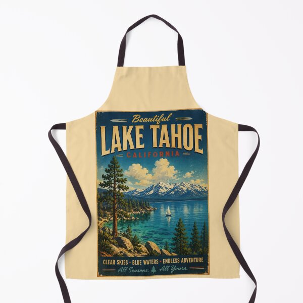 Item preview, Lake Tahoe California Travel Poster designed and sold by digital-savant.