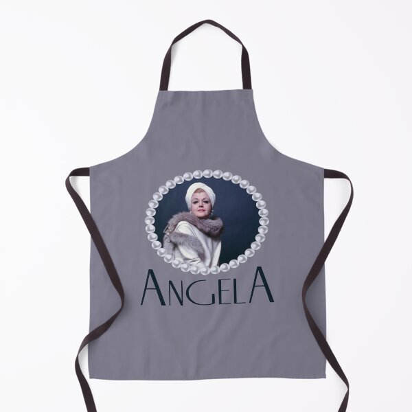 Item preview, Angela in Pearls (on Gray) designed and sold by PawsitiveMum3.