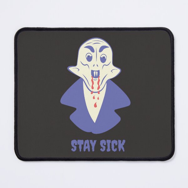 Item preview, Funny Nosferatu Stay Sick Gothic Illustration Purple Edition designed and sold by beboplab.
