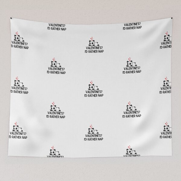 Item preview, Valentine's? I'd Rather Nap – Cute Sleeping Panda Valentine's Day Design designed and sold by luckyhue.