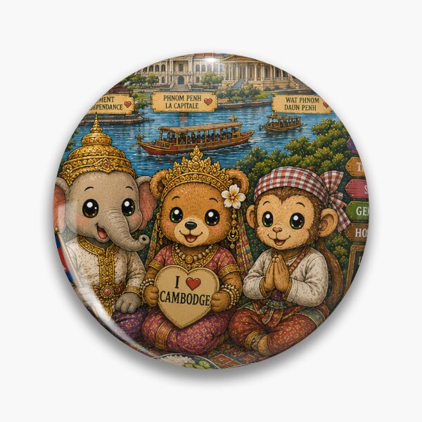 Item preview, Phnom Penh, Cambodia – History, Art and Traditions designed and sold by Cifi64.