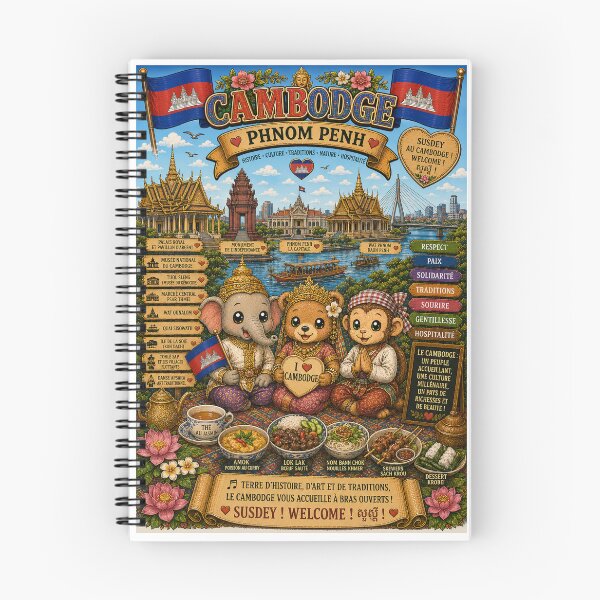 Item preview, Phnom Penh, Cambodia – History, Art and Traditions designed and sold by Cifi64.