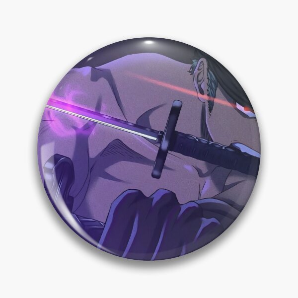 Item preview, Roronoa Zoro Purple Aura designed and sold by PosterFuel.