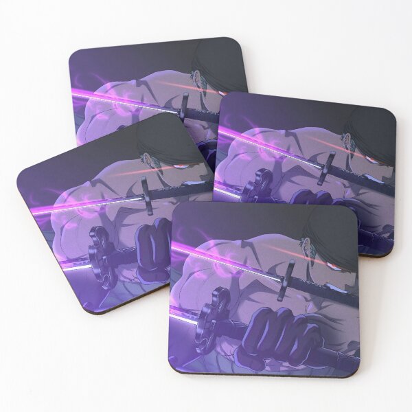 Item preview, Roronoa Zoro Purple Aura designed and sold by PosterFuel.
