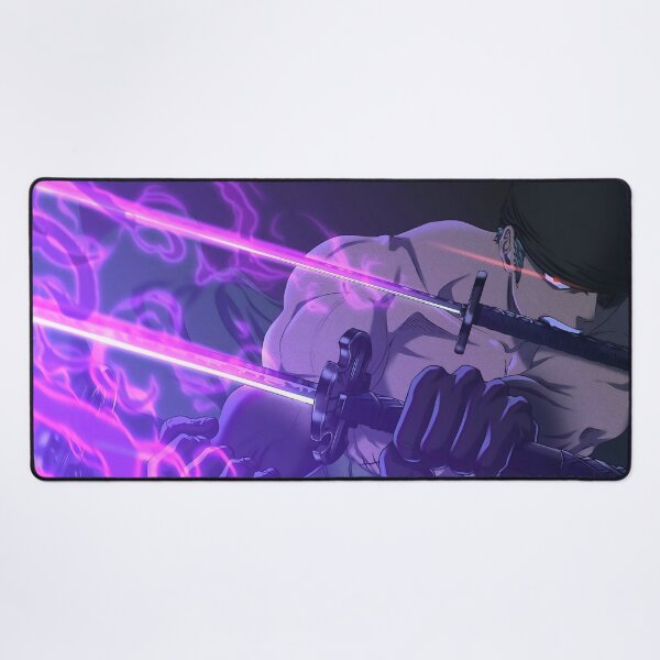Item preview, Roronoa Zoro Purple Aura designed and sold by PosterFuel.