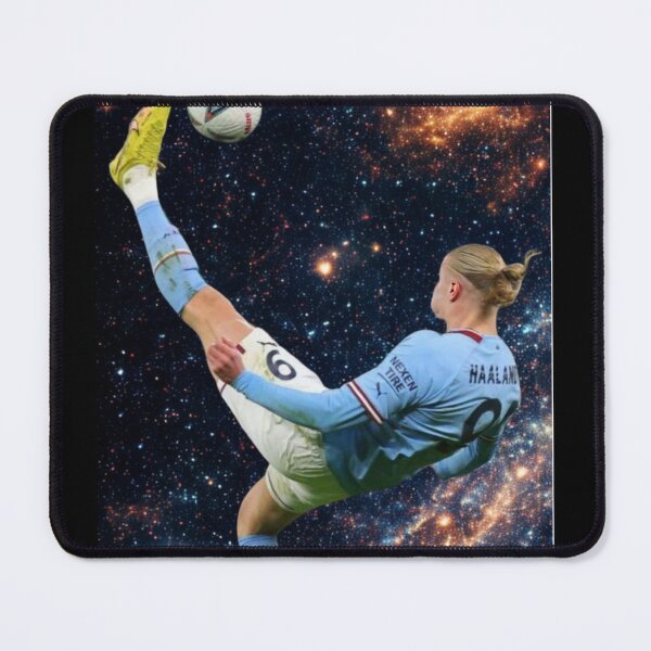 Item preview, ERLING HAALAND BiCYCLE KICK GOAL Poster designed and sold by DZYONA.