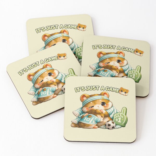 Item preview, IT'S JUST A GAME ? – Emotional Support Football Hamster designed and sold by Pick'n Quick.
